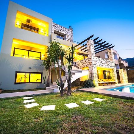 Villa Majestic Crete Heated Pool And Sauna Megala Chorafia ภายนอก รูปภาพ