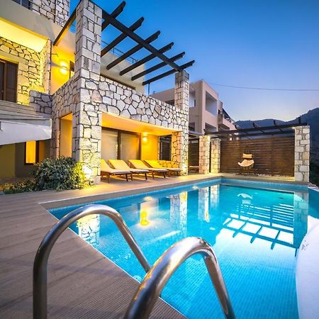 Villa Majestic Crete Heated Pool And Sauna Megala Chorafia ภายนอก รูปภาพ