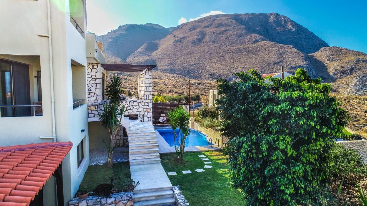 Villa Majestic Crete Heated Pool And Sauna Megala Chorafia ภายนอก รูปภาพ
