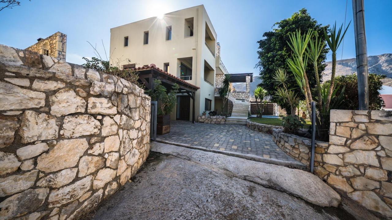 Villa Majestic Crete Heated Pool And Sauna Megala Chorafia ภายนอก รูปภาพ