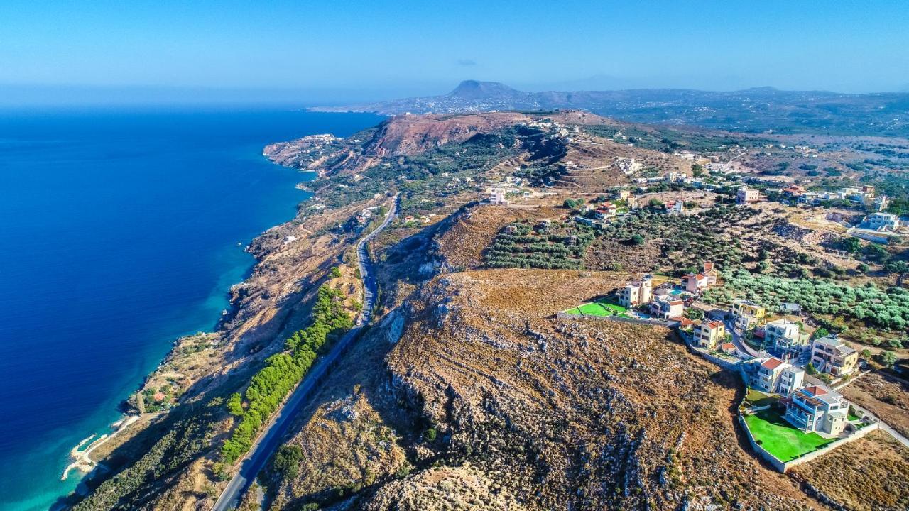 Villa Majestic Crete Heated Pool And Sauna Megala Chorafia ภายนอก รูปภาพ