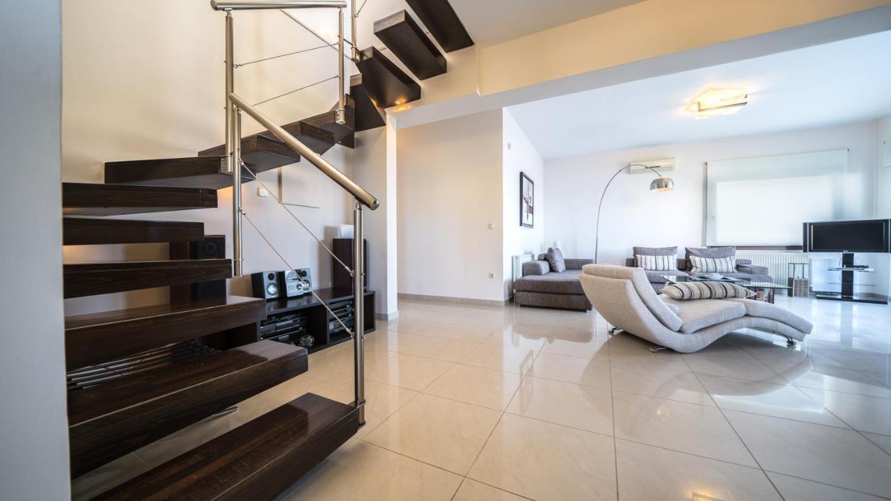 Villa Majestic Crete Heated Pool And Sauna Megala Chorafia ภายนอก รูปภาพ